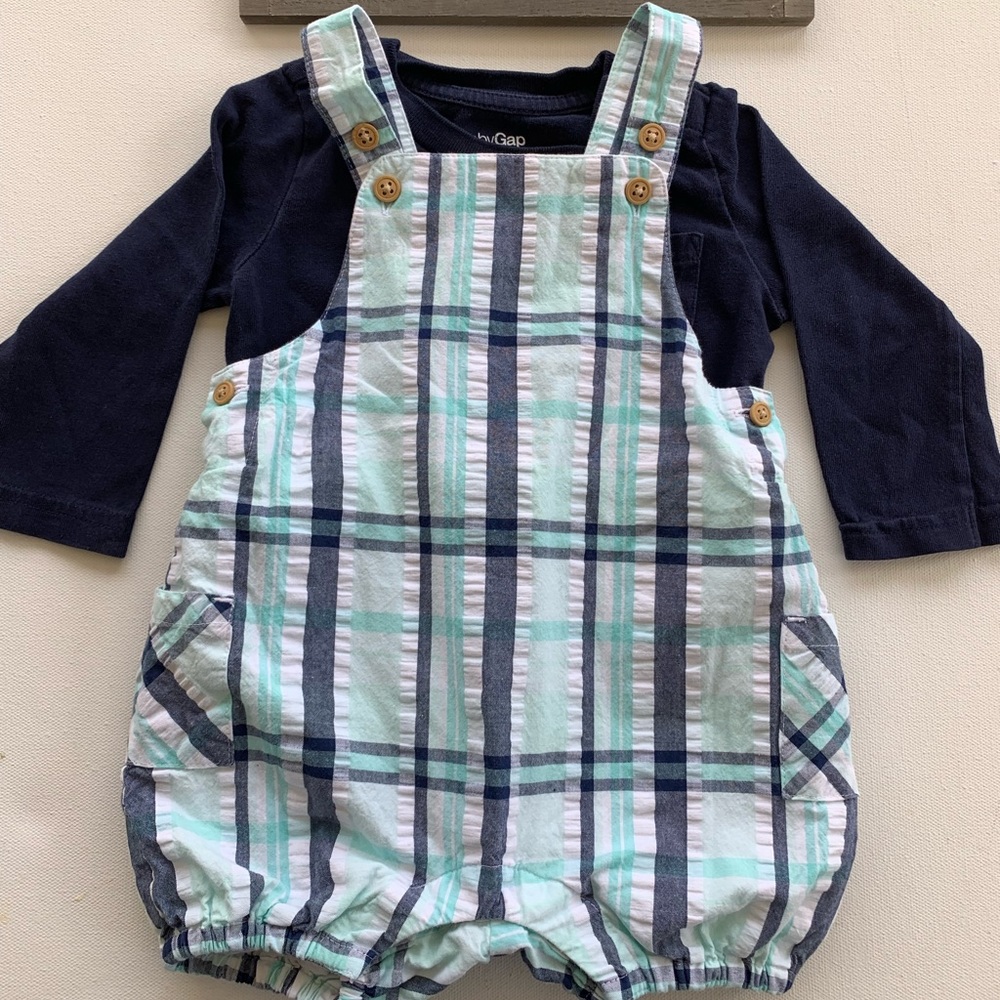 Janie and Jack one piece shortfall with Gap onesie